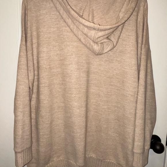 Torrid Cream V-Neck Sweater Soft Knit - Picture 5 of 5